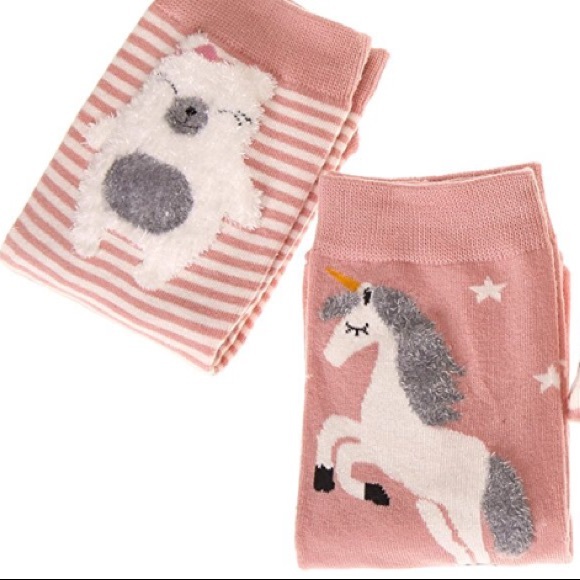 *HOST PICK* two pairs of comfy animal socks, new - Picture 2 of 7
